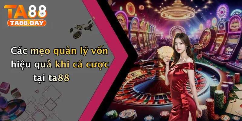 Các mẹo quản lý vốn hiệu quả khi cá cược tại TA88