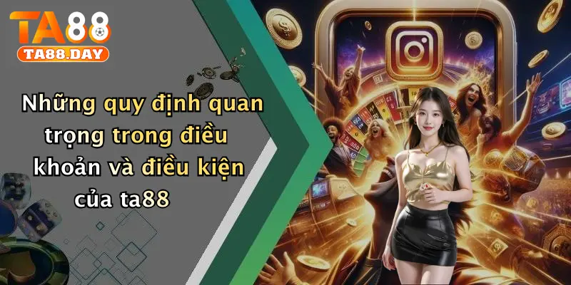Những quy định quan trọng trong điều khoản và điều kiện của TA88